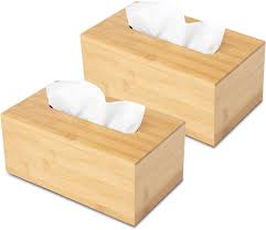 WOODEN TISSUE HOLDER